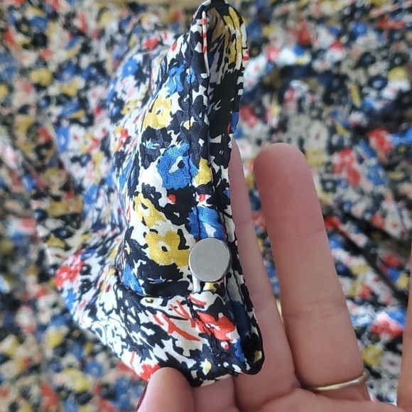 Veronica Beard Minna Floral Silk Ruffle dress size 4 - Picture 9 of 10